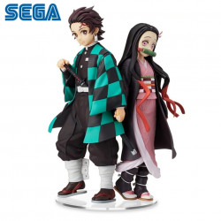 Sega Demon Slayer Kamado Tanjirou and Nezuko Hold hands