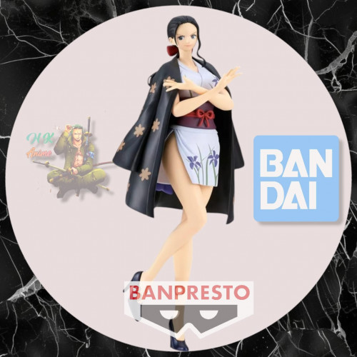 Bandai Banpresto one piece anime Nico Robin  white dress color