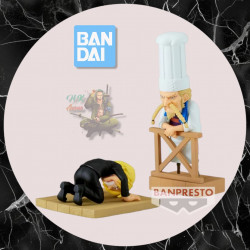 Bandai Banpresto one piece Sanji Thanks his teacher small