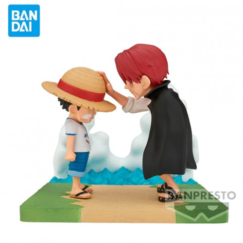 Bandai Banpresto one piece Shanks and Luffy small size